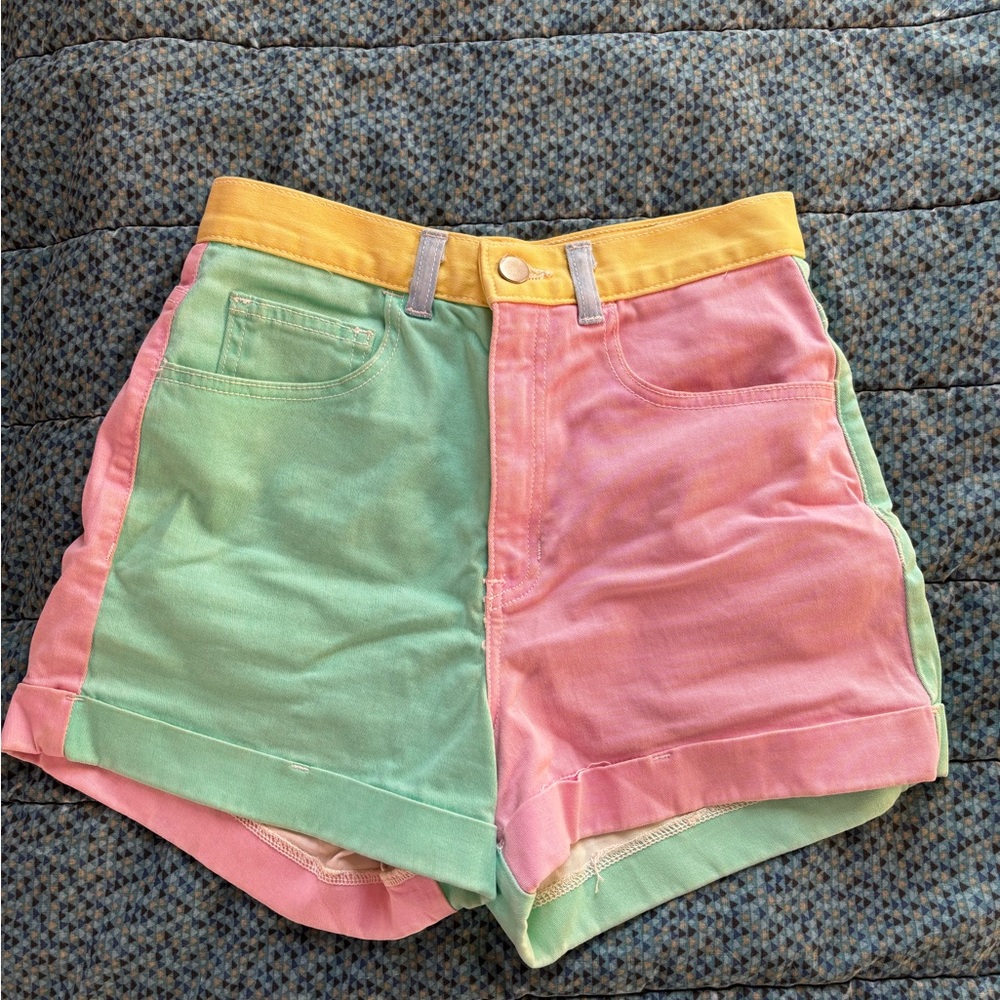 American Apparel High Waisted Shorts